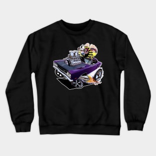 1969 Born to Buzz Plum Crazy Crewneck Sweatshirt